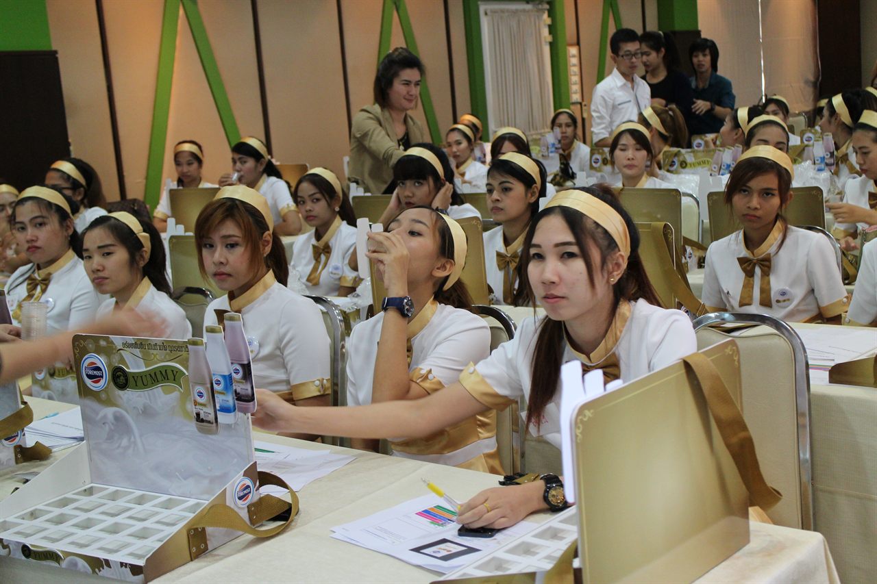 บรรยากาศการอบรมพนักงานในองค์กรที่ KV Conference